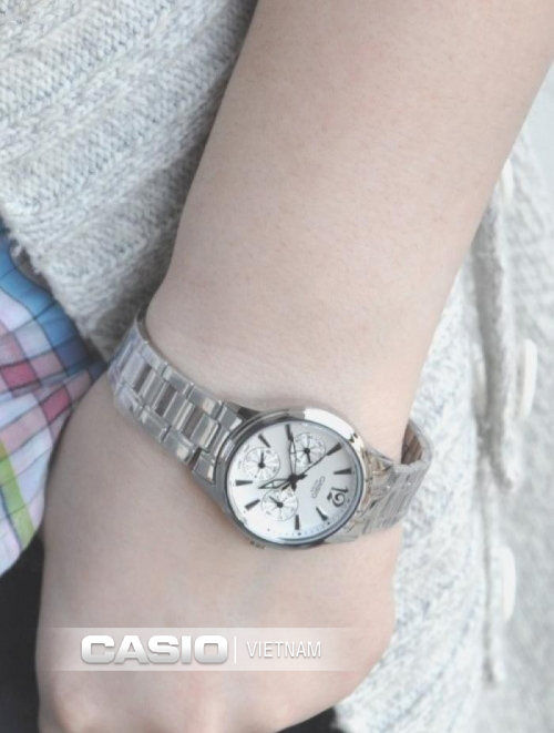 Đồng hồ Casio LTP-2085D-7AVDF Phong cách đậm chất nữ tính